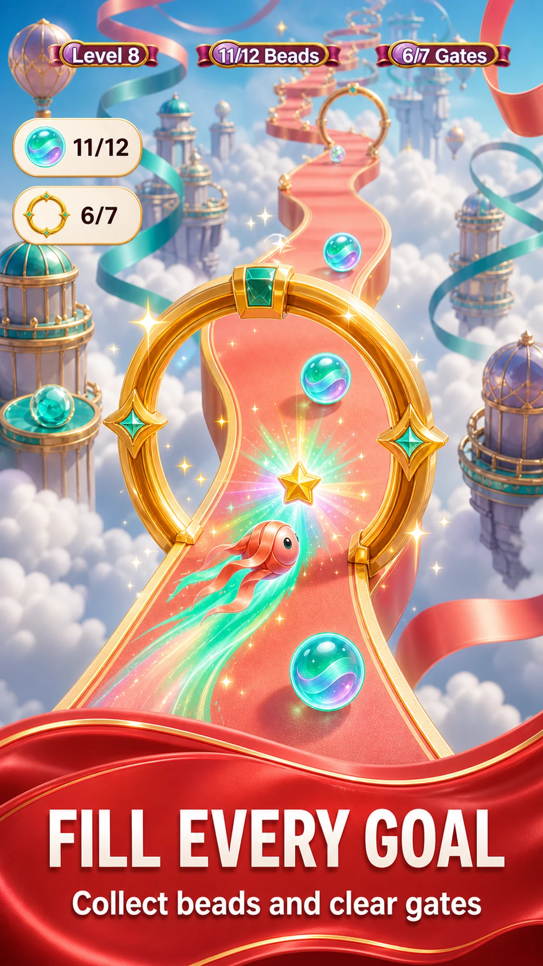 Ribbon Glide screenshot