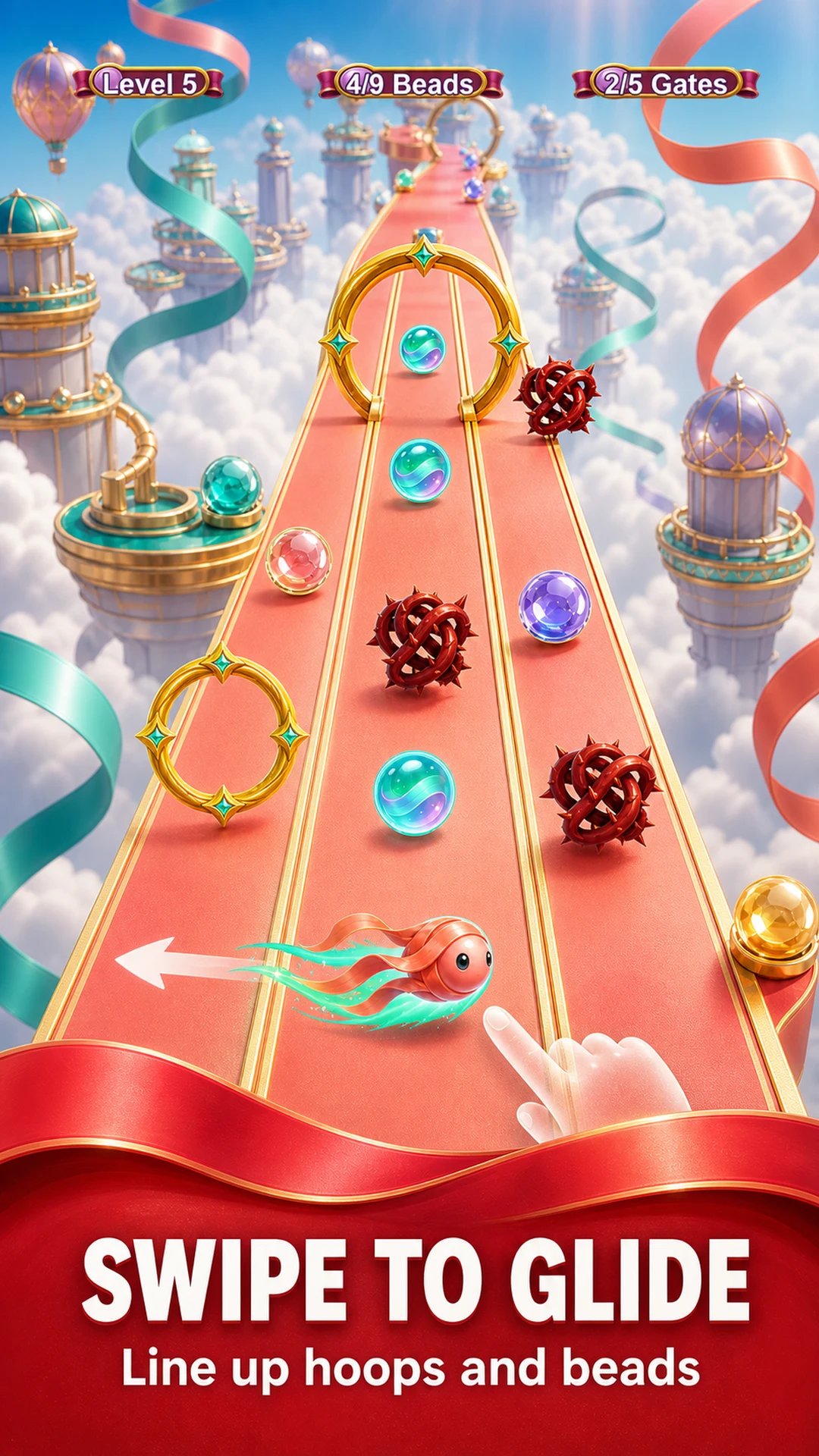 Ribbon Glide screenshot